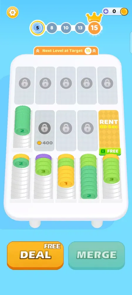 Скриншоты Coin Merge