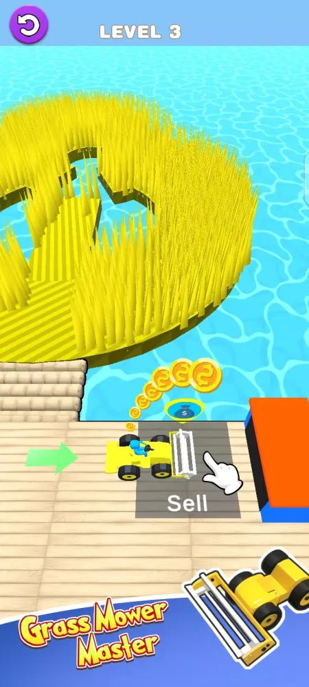Screenshot di Grass Mower Master