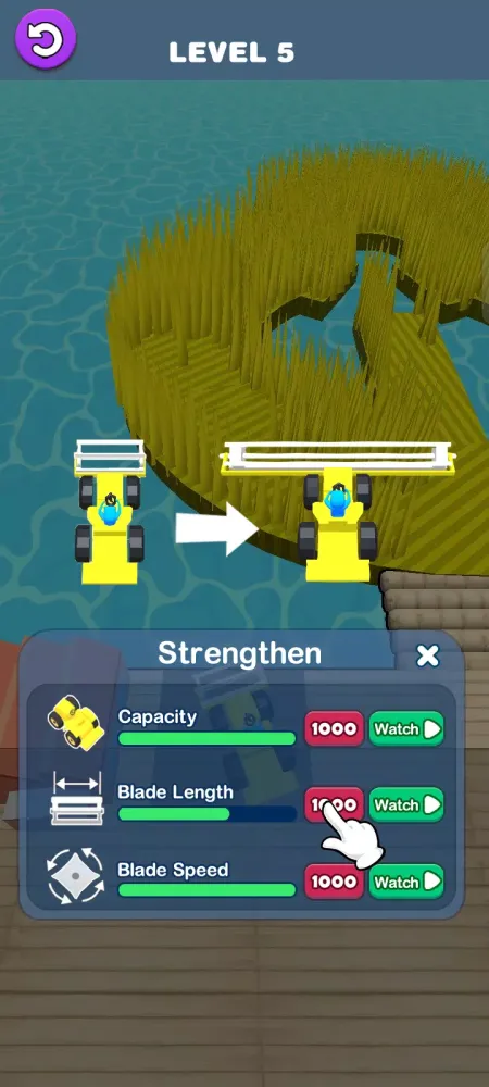 Screenshot di Grass Mower Master