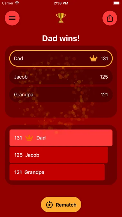 TallyUp - Simple Scorecard Screenshots