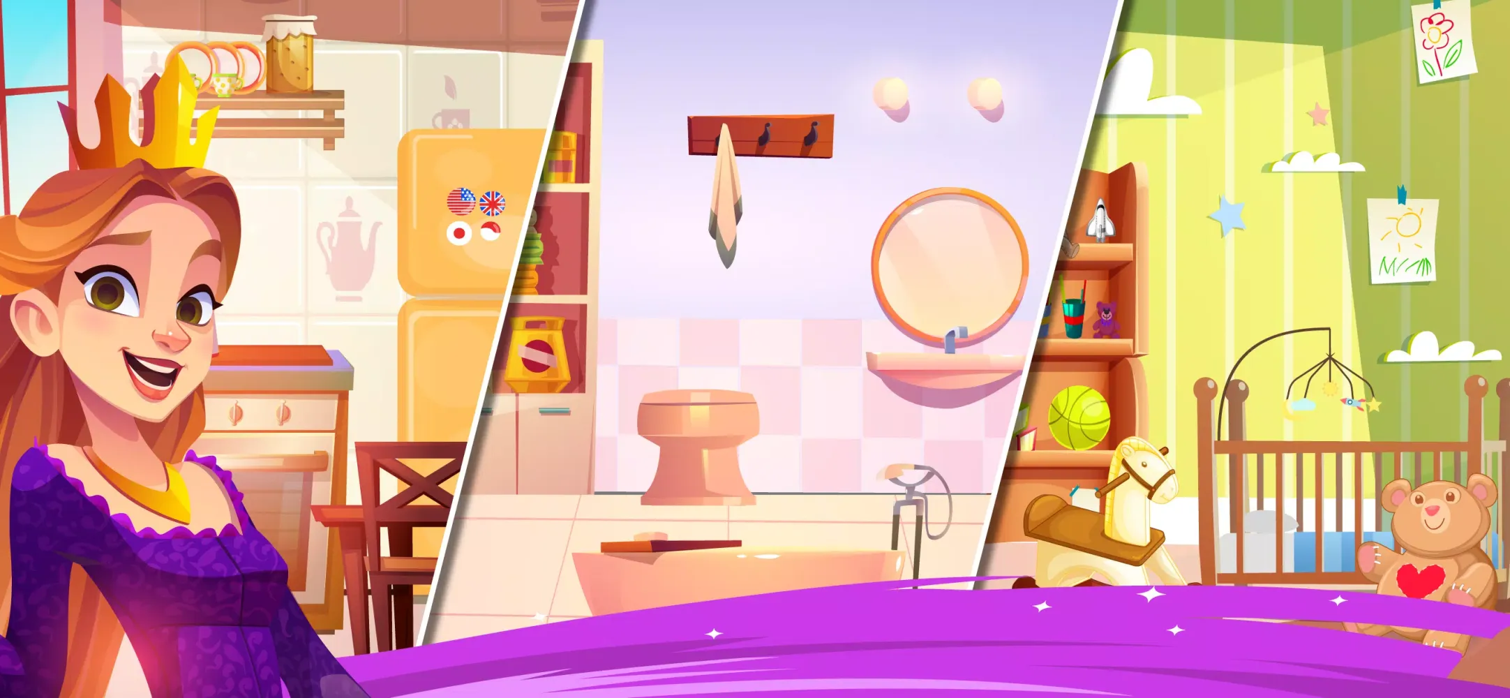 Decorate Design Princess House应用截图