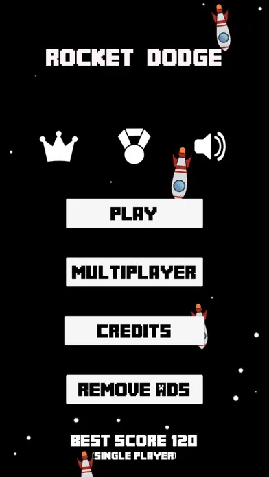 ภาพหน้าจอของ Rocket Dodge 2D