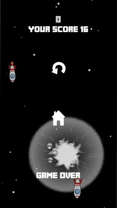 ภาพหน้าจอของ Rocket Dodge 2D