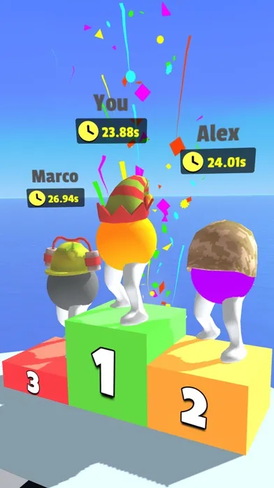 Capturas de tela do DASH BALLS