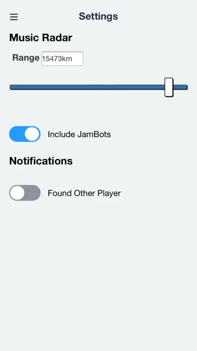 Captures d'écran de Jamables social music app