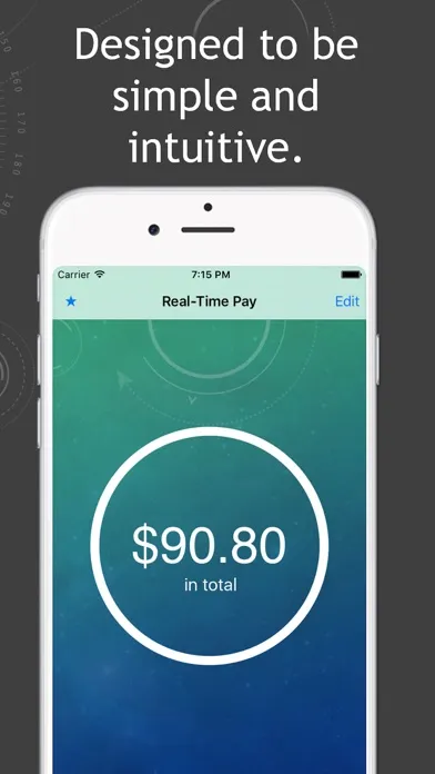 Real-Time Pay – watch your earnings grow Ekran Görüntüleri