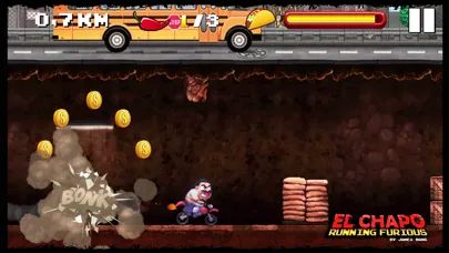ภาพหน้าจอของ El Chapo - Running Furious !