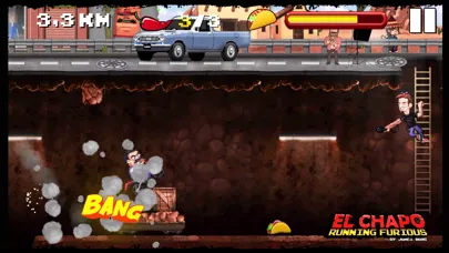 ภาพหน้าจอของ El Chapo - Running Furious !