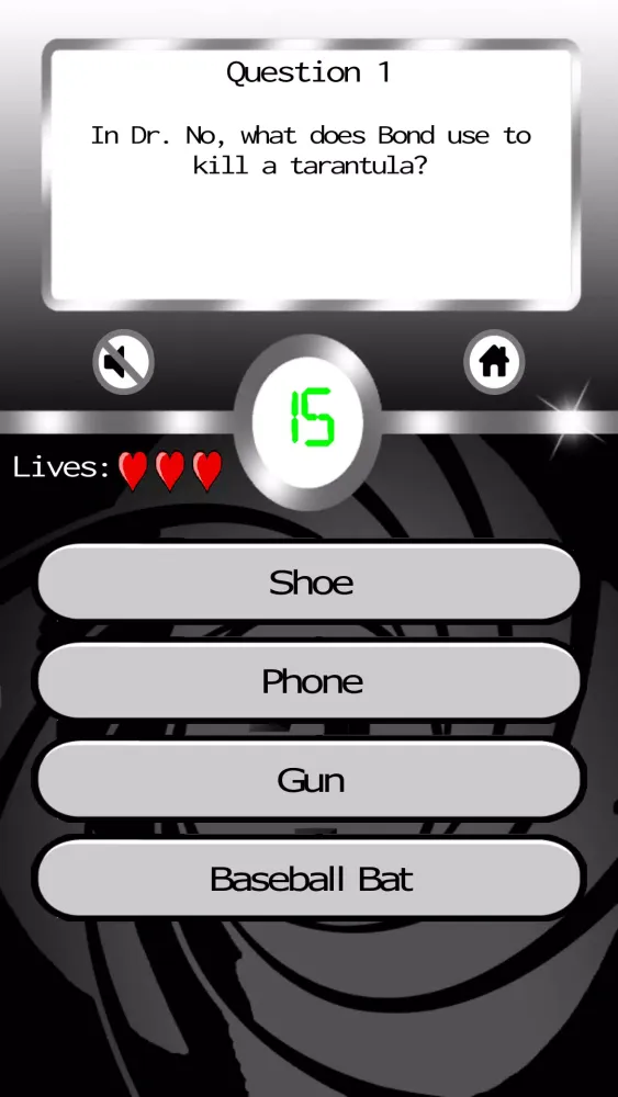 James Bond: Ultimate Fan Quiz Screenshots