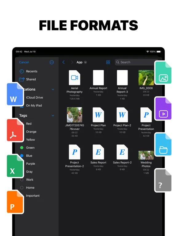 Capturas de pantalla de RAR Zip: Unzip File Manager iPad 