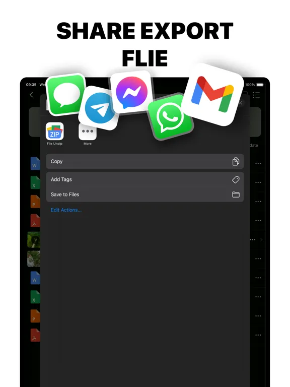 Capturas de pantalla de RAR Zip: Unzip File Manager iPad 