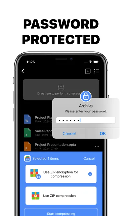 Capturas de pantalla de RAR Zip: Unzip File Manager