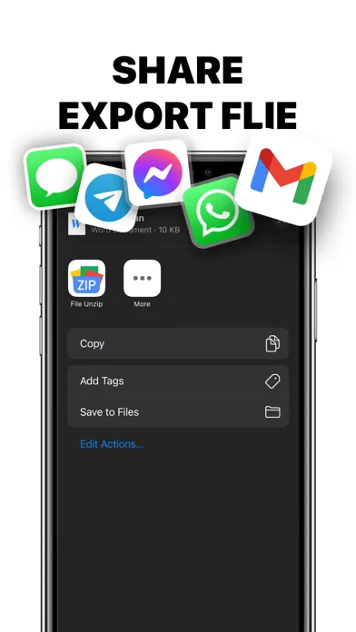 Capturas de pantalla de RAR Zip: Unzip File Manager