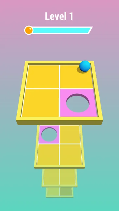Capturas de tela do Fall 3D - Tilt Maze Puzzle
