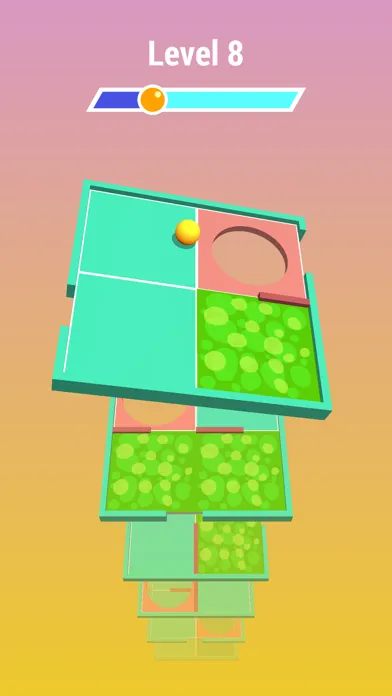 Capturas de tela do Fall 3D - Tilt Maze Puzzle