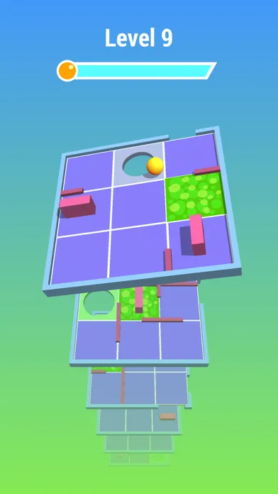 Capturas de tela do Fall 3D - Tilt Maze Puzzle