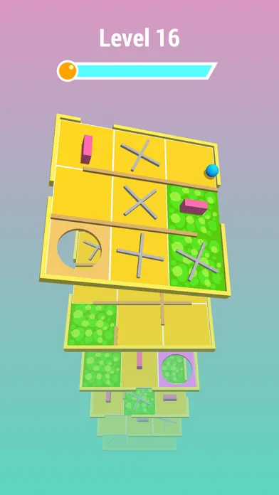 Capturas de tela do Fall 3D - Tilt Maze Puzzle