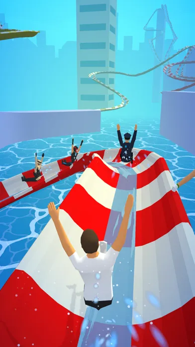 Tangkapan skrin Crazy Slides 3D