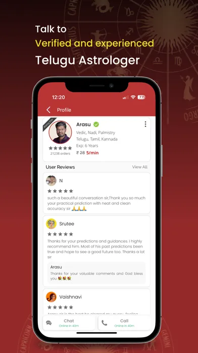Capturas de pantalla de Jathakam