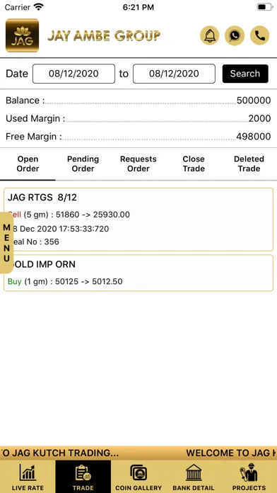 ภาพหน้าจอของ Jay Ambe Group
