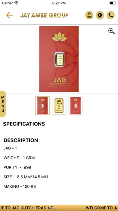 ภาพหน้าจอของ Jay Ambe Group