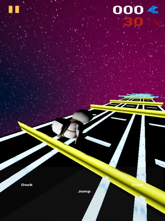 Space Sprinter: Endless Runner iPad 應用截圖