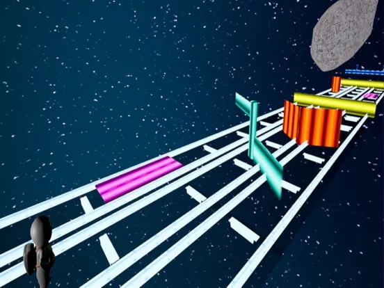 Space Sprinter: Endless Runner iPad 應用截圖