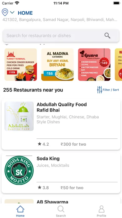 Capturas de pantalla de Jedlo - Food Order & Delivery