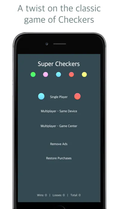Super Checkers 스크린샷