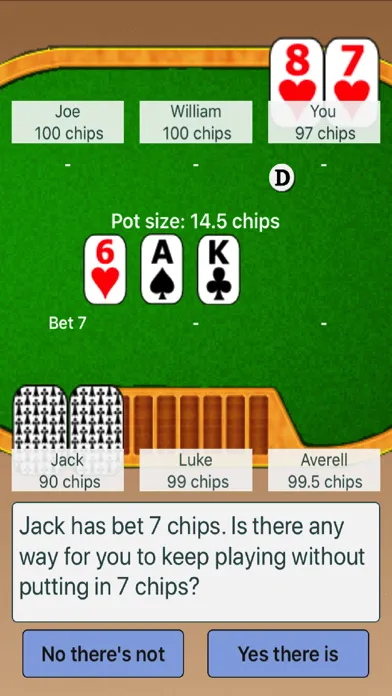 Tangkapan layar Learn Poker