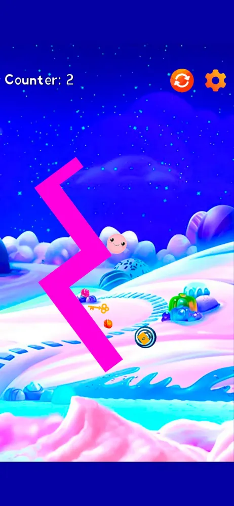 Capturas de tela do Sweet Fruits - Candy Journey