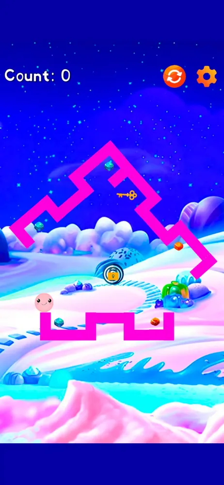 Capturas de tela do Sweet Fruits - Candy Journey