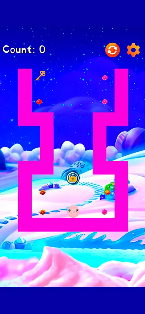 Capturas de tela do Sweet Fruits - Candy Journey