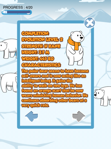 Polar Bear Evolution iPad  स्क्रीनशॉट