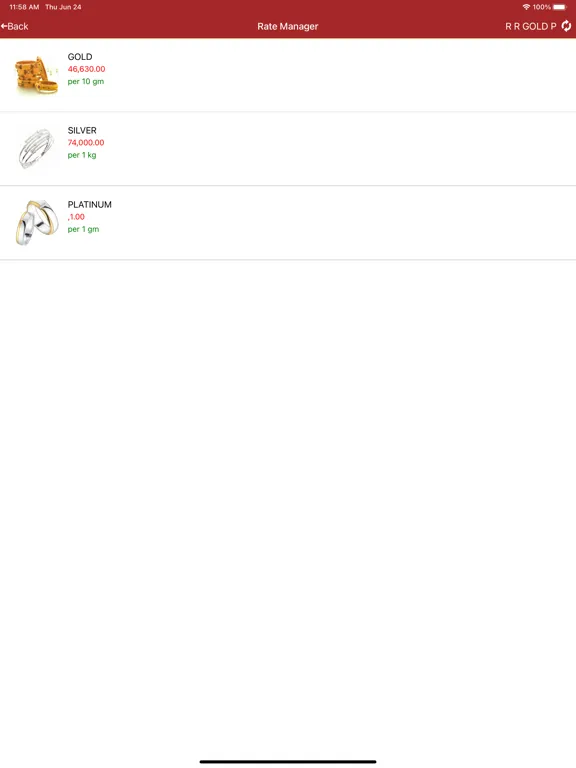 Screenshot di JewelsoftPlus iPad 