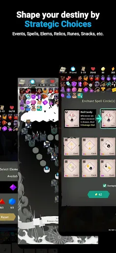 Capturas de pantalla de Lost Pages: Deck Roguelike