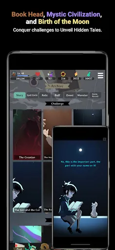 Capturas de pantalla de Lost Pages: Deck Roguelike