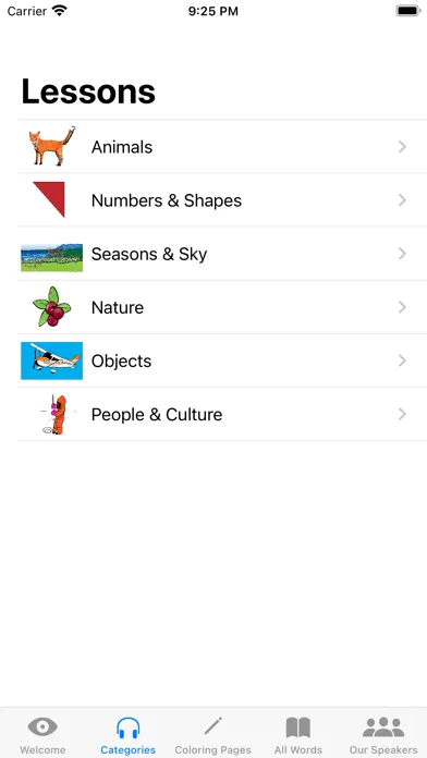 CHILD: Alaska Native Languages Screenshots