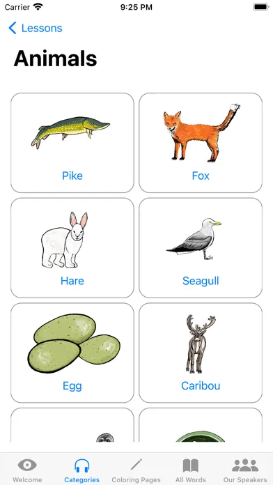 CHILD: Alaska Native Languages Screenshots