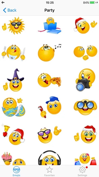 Capturas de tela do Adult Emojis Icons Pro - Naughty Emoji Faces Stickers Keyboard Emoticons for Texting