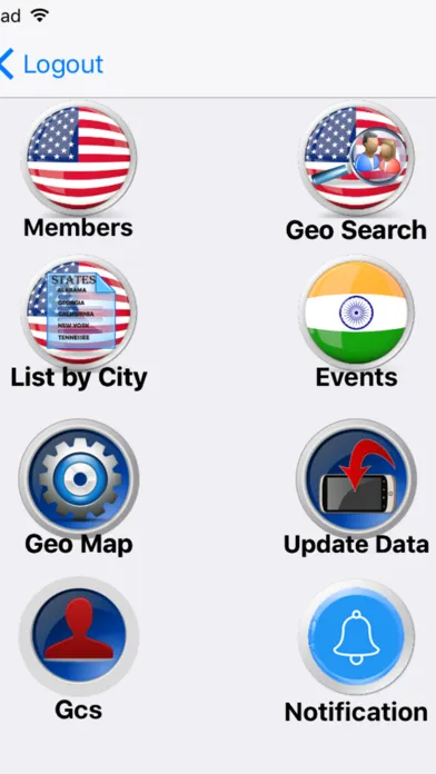 Screenshot di GCS Directory