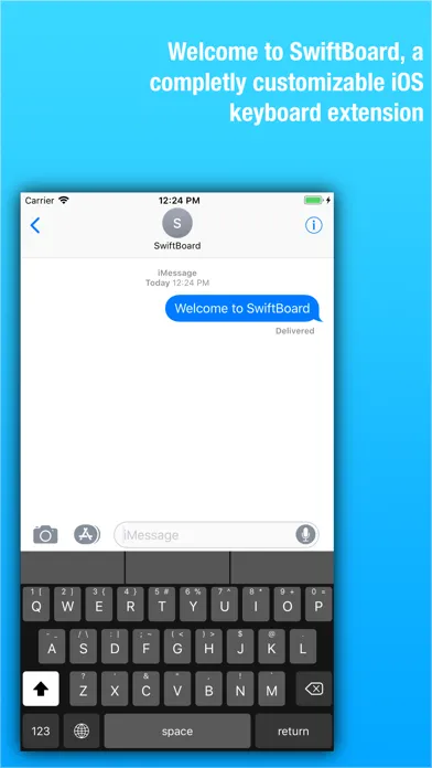 تصاویر SwiftBoard for iPhone