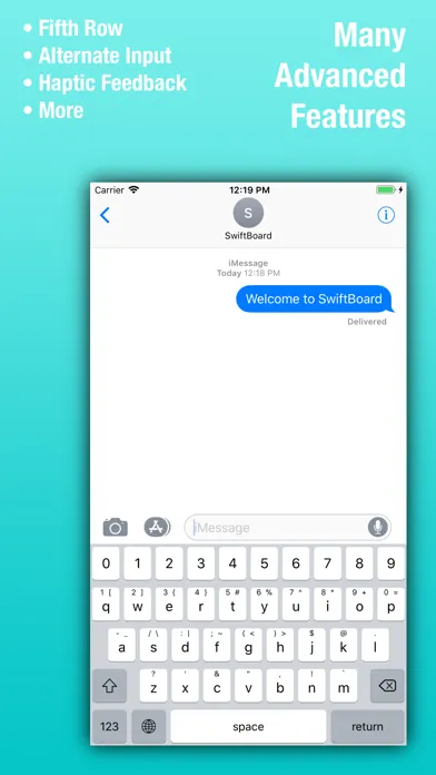 تصاویر SwiftBoard for iPhone