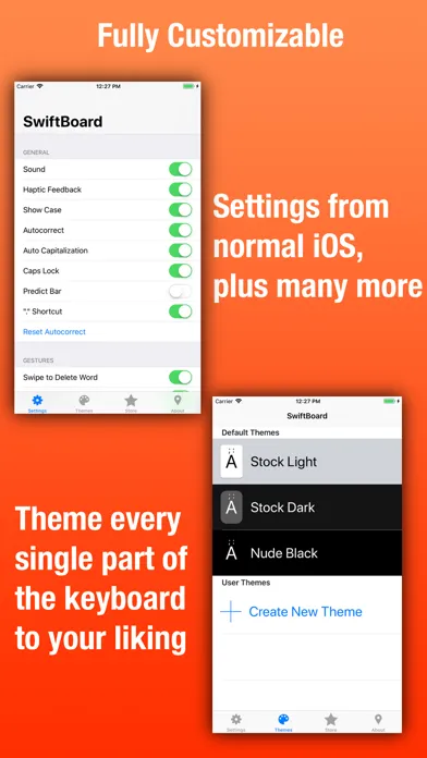 تصاویر SwiftBoard for iPhone