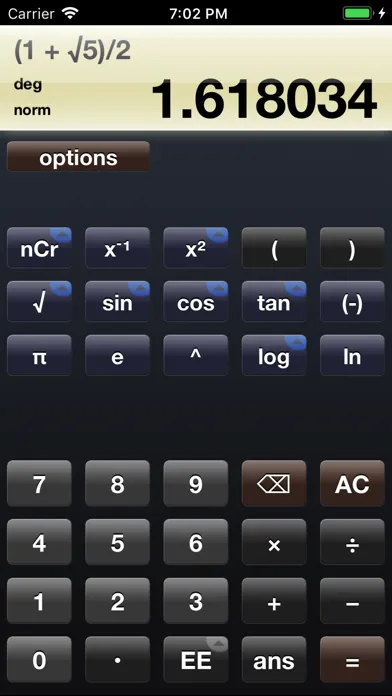 Capturas de tela do Calculate: Advanced Calculator