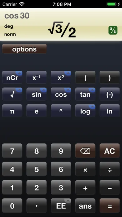 Capturas de tela do Calculate: Advanced Calculator