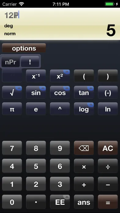 Capturas de tela do Calculate: Advanced Calculator