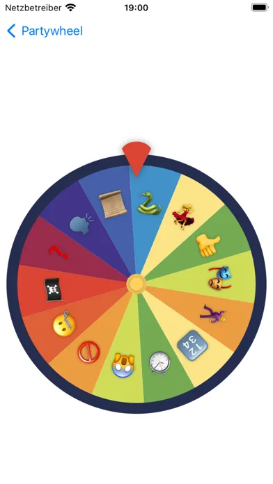 Скриншоты Partywheel - Quick Party Games