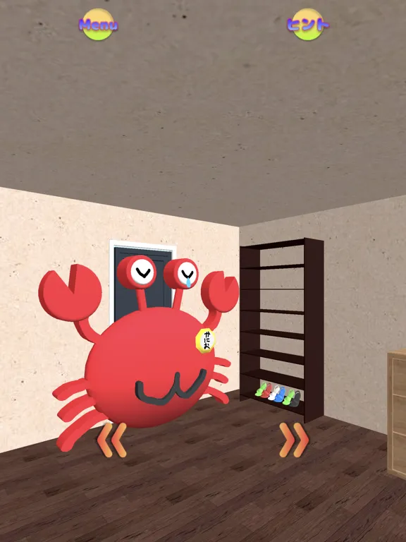 ภาพหน้าจอของ 脱出ゲーム かにおの家 iPad 