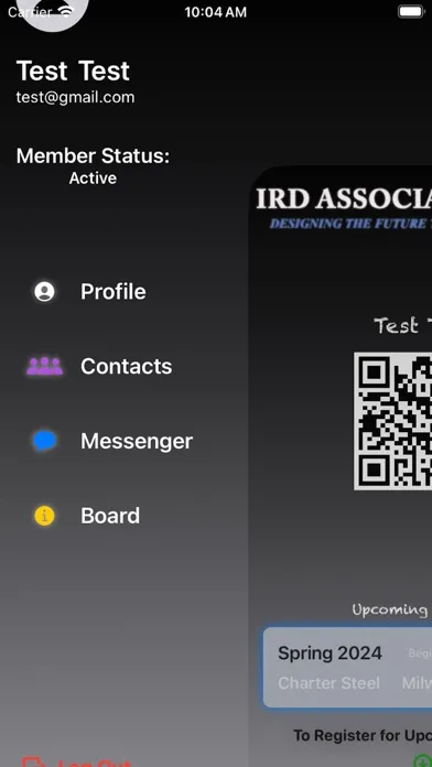 Captures d'écran de IRD Association Inc.